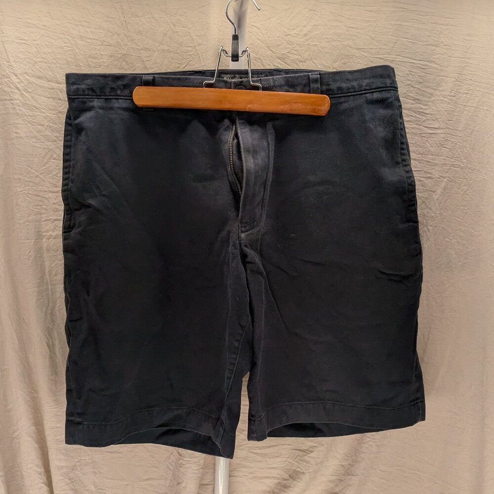 Banana Republic Men's Chino Shorts Navy Blue Size 36